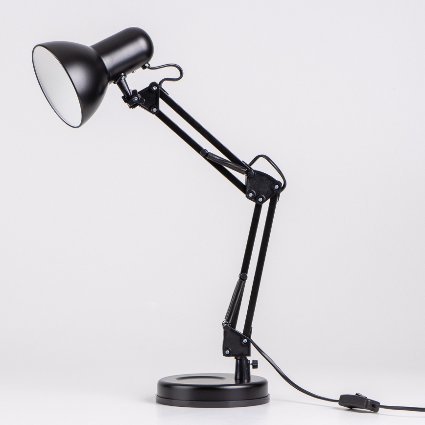 Lampă de masă ROMERO 1xE27/60W/230V neagră Brilagi
