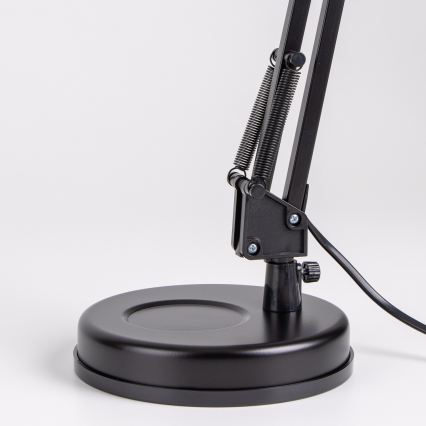 Lampă de masă ROMERO 1xE27/60W/230V neagră Brilagi