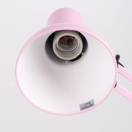 Lampă de masă ROMERO 1xE27/60W/230V roz Brilagi