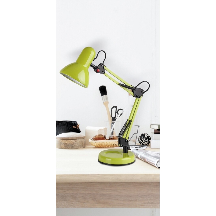 Lampă de masă ROMERO 1xE27/60W/230V verde Brilagi