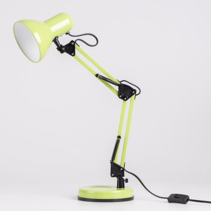 Lampă de masă ROMERO 1xE27/60W/230V verde Brilagi