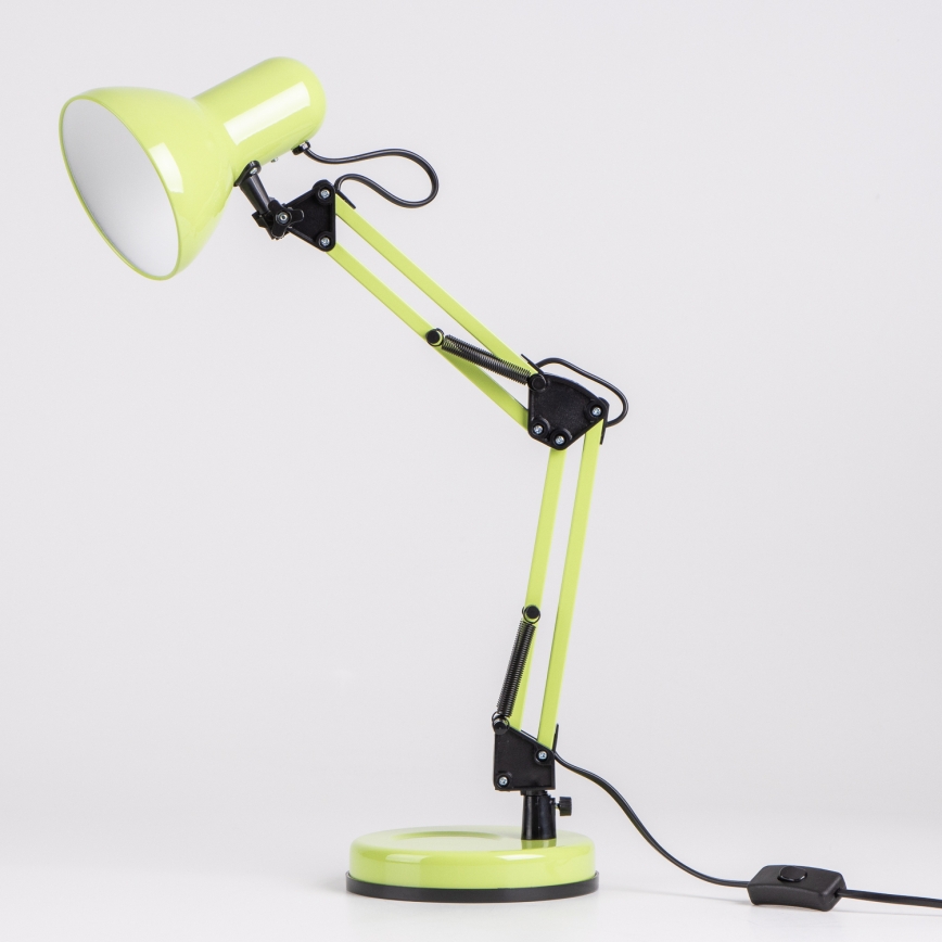 Lampă de masă ROMERO 1xE27/60W/230V verde Brilagi