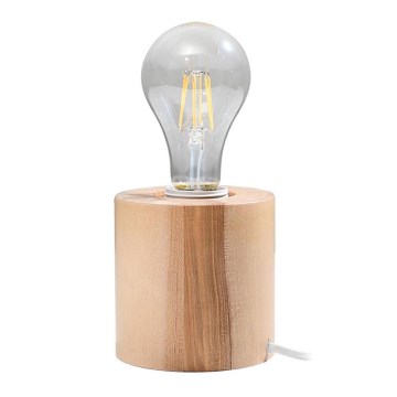 Lampă de masă SALGADO 1xE27/15W/230V lemn
