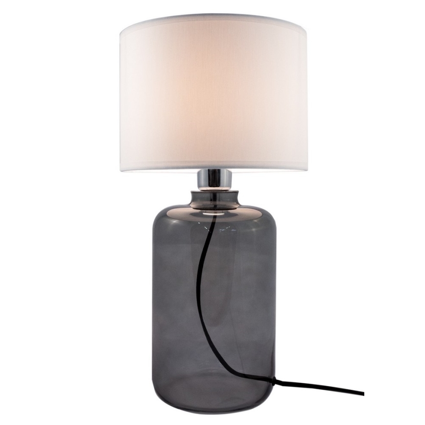 Lampă de masă 1xE27/40W/230V alb/negru Zuma Line