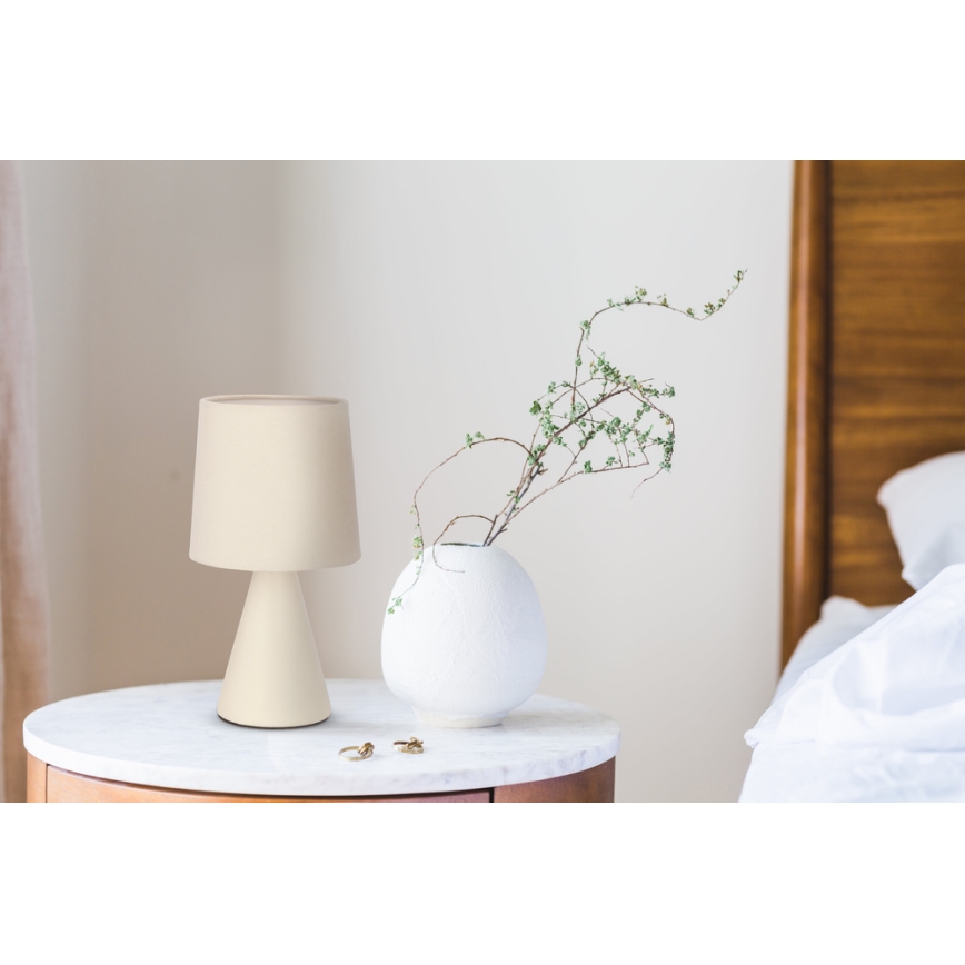 Lampă de masă SATTI 1x E14, 40W, 230V, crem