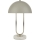 Lampă de masă Searchlight DOME 1xG9/33W/230V argintiu