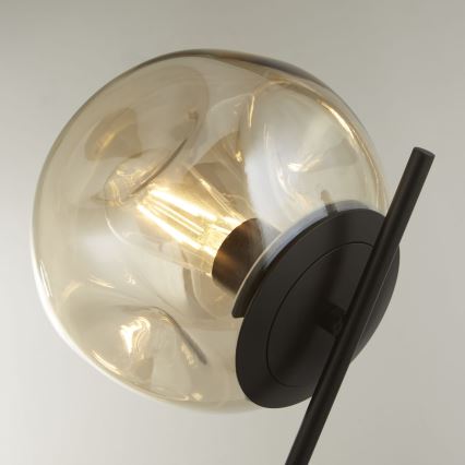 Lampă de masă Searchlight PUNCH 1xE27/60W/230V negru