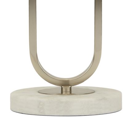 Lampă de masă Searchlight DOME 1xG9/33W/230V argintiu