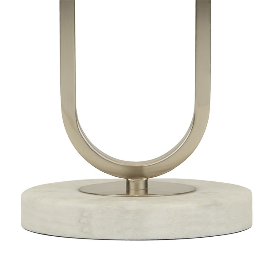 Lampă de masă Searchlight DOME 1xG9/33W/230V argintiu