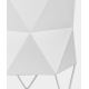 Lampă de masă SIRO 1xE27/15W/230V albă/argintie