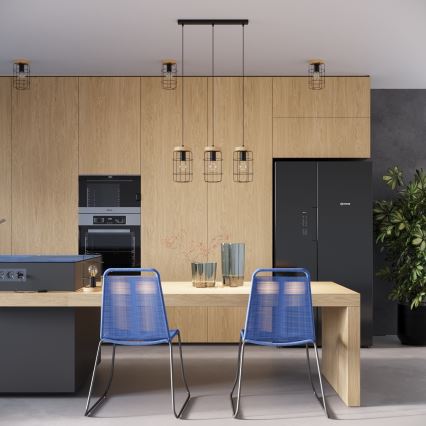 Lampă de masă GOTTO 1xE27/15W/230V negru