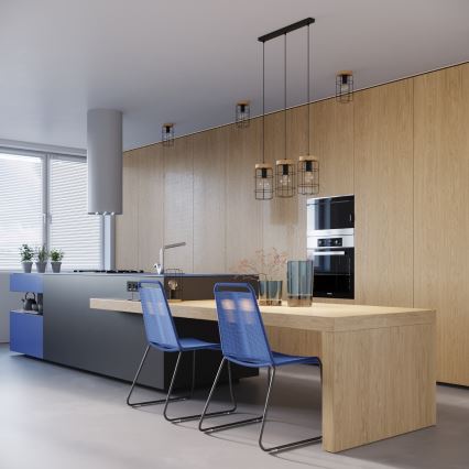 Lampă de masă GOTTO 1xE27/15W/230V negru