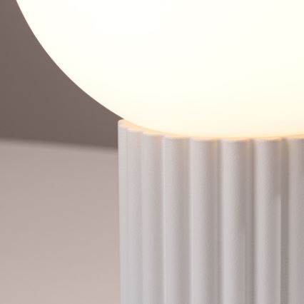Lampă de masă HALO 1xG9/8W/230V d. 12 cm alb