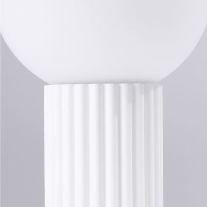 Lampă de masă HALO 1xG9/8W/230V d. 12 cm alb