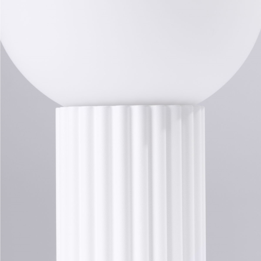 Lampă de masă HALO 1xG9/8W/230V d. 12 cm alb