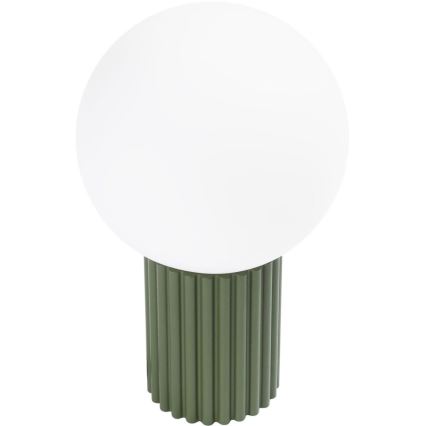 Lampă de masă HALO 1xG9/8W/230V d. 12 cm verde