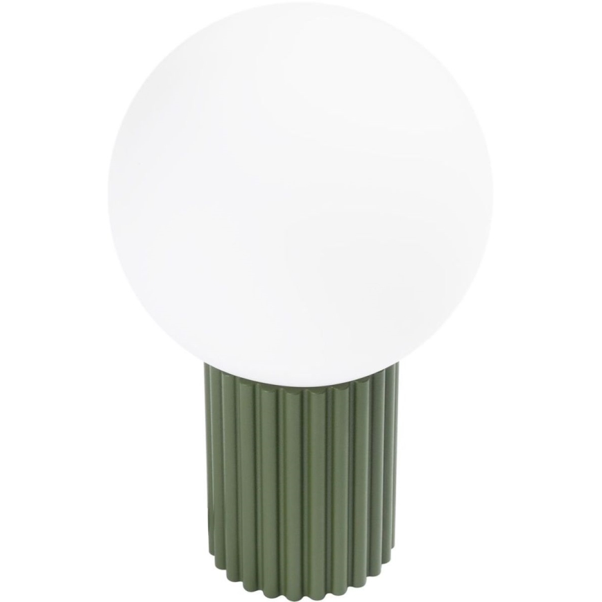 Lampă de masă HALO 1xG9/8W/230V d. 12 cm verde