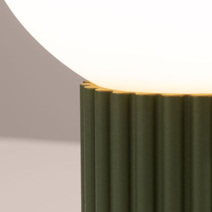 Lampă de masă HALO 1xG9/8W/230V d. 12 cm verde