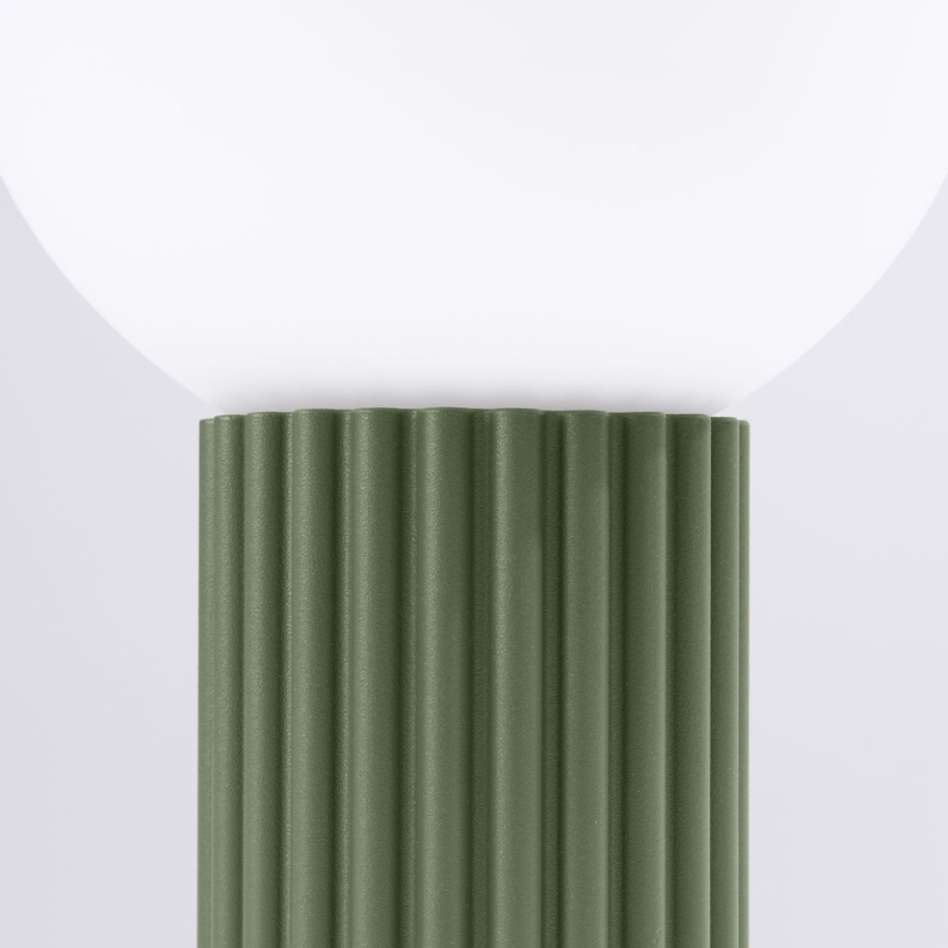 Lampă de masă HALO 1xG9/8W/230V d. 12 cm verde