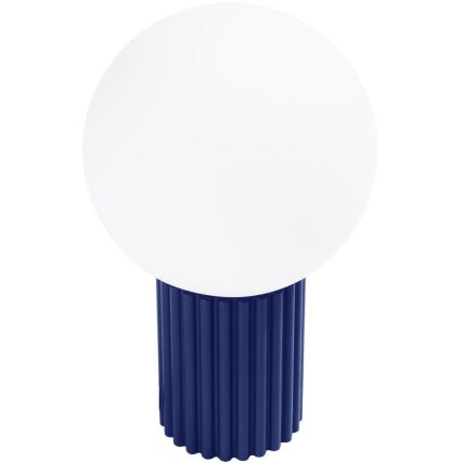 Lampă de masă HALO 1xG9/8W/230V d. 12 cm albastru
