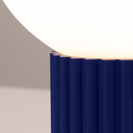 Lampă de masă HALO 1xG9/8W/230V d. 12 cm albastru