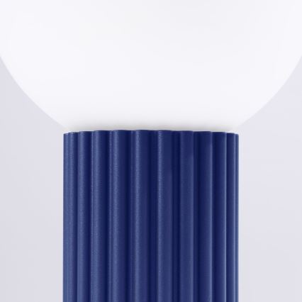 Lampă de masă HALO 1xG9/8W/230V d. 12 cm albastru