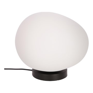 Lampă de masă STONES 1x E27/40W/230V, neagră