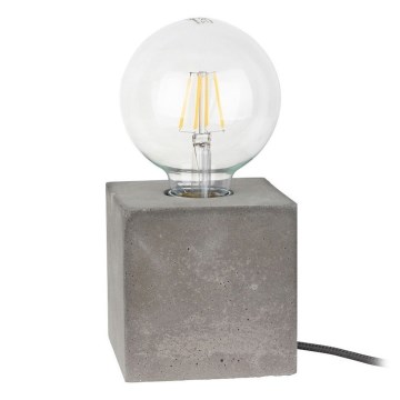 Lampă de masă STRONG 1xE27/25W/230V beton