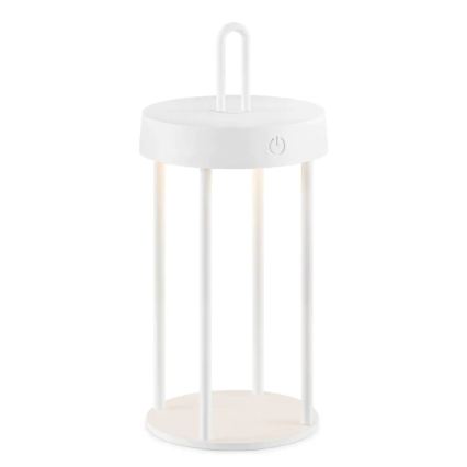 Lampă de masă LED tactilă, dimabilă, reîncărcabilă pentru exterior GENTLE LED/1,5W/3,7V 3000 mAh IP44 albă