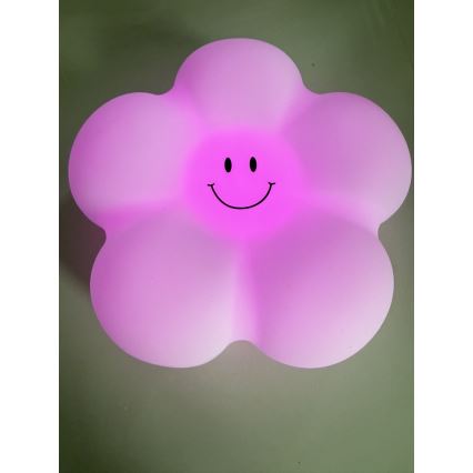 Lampă de masă tactilă pentru copii, LED RGB, alimentare 3xAAA