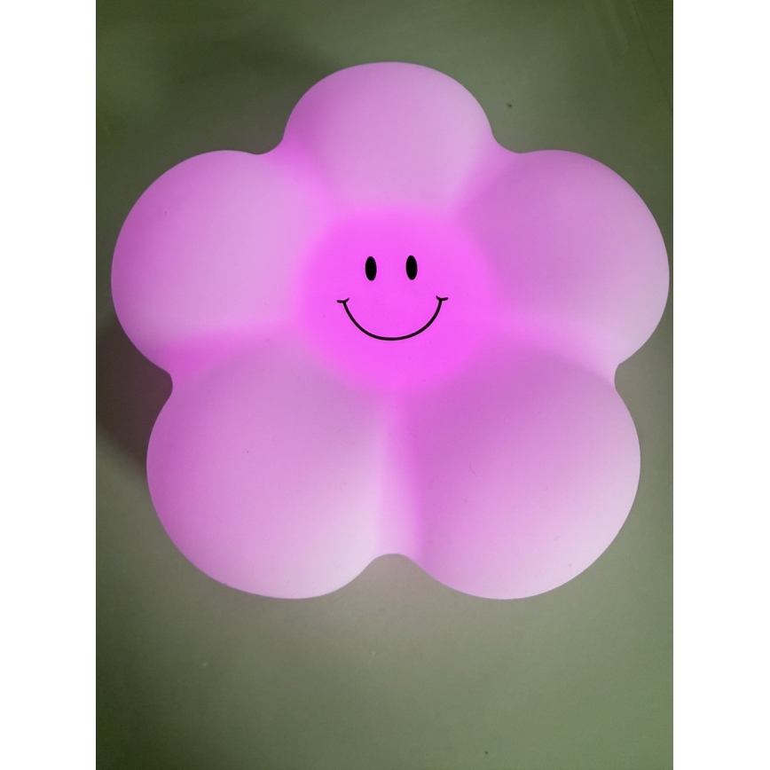 Lampă de masă tactilă pentru copii, LED RGB, alimentare 3xAAA