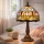 Lampă de masă Tiffany din vitralii LORAS 1xE14/40W/230V - Brilagi