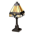 Lampă de masă Tiffany HOLMES, Elstead, 1xE14/25W/230V