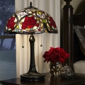 Lampă de masă Tiffany LARISSA 2xE27/60W/230V - Elstead