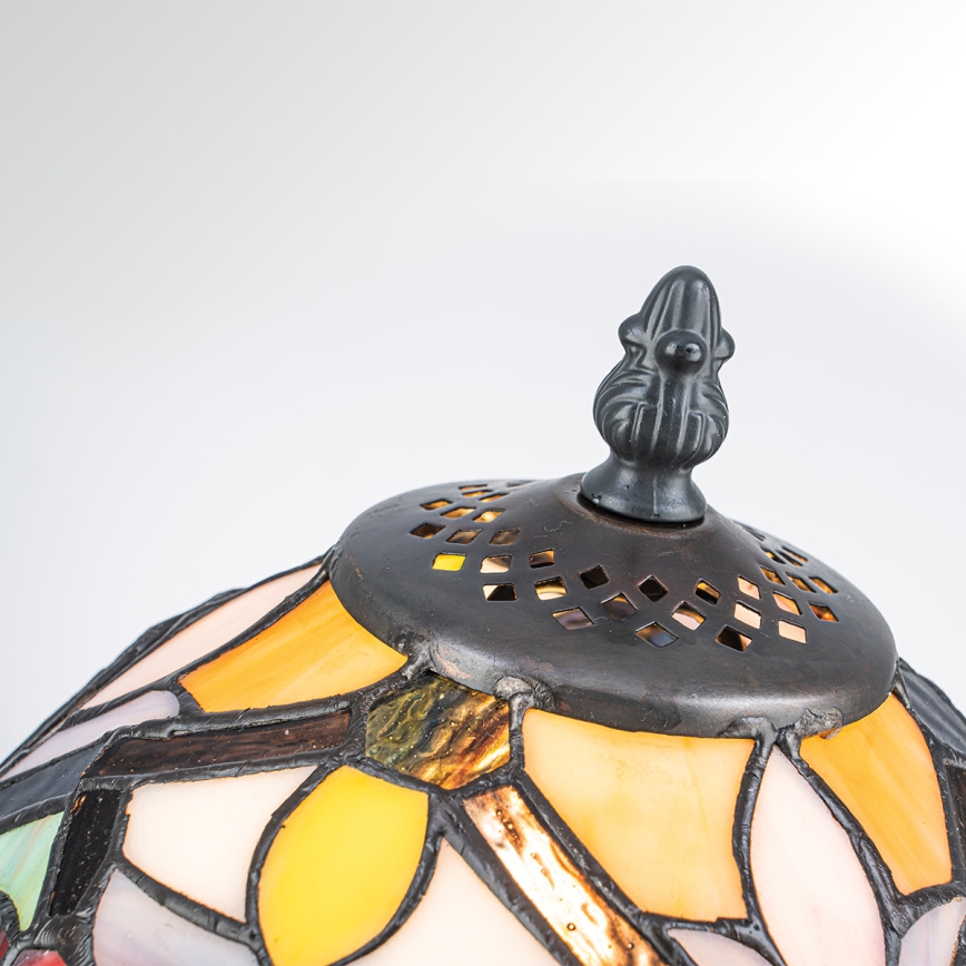 Quoizel - Lampă de masă Tiffany LARISSA, 1xE14/40W/230V, diametru 20 cm