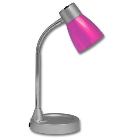 Lampă de masă TINA 1xE14/25W/230V roz