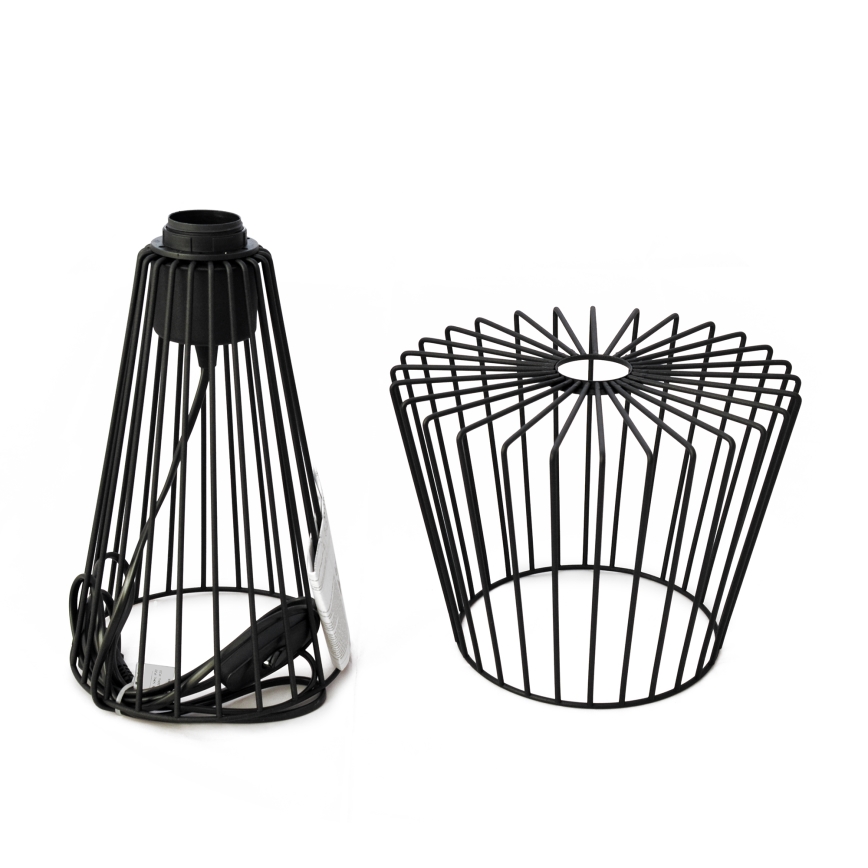 Lampă de masă TORRI 1xE27/15W/230V negru