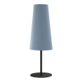 Lampă de masă UMBRELLA 1xE27/15W/230V albastră