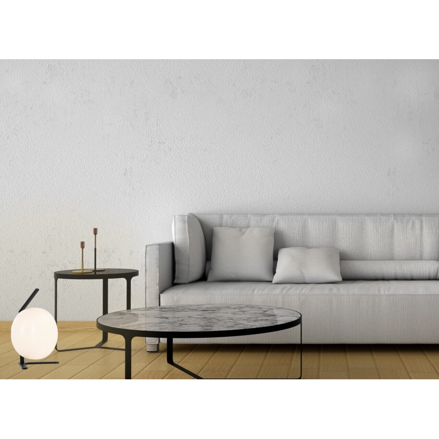 Lampă masă VESTA 1xE27/7W/230V albă/neagră