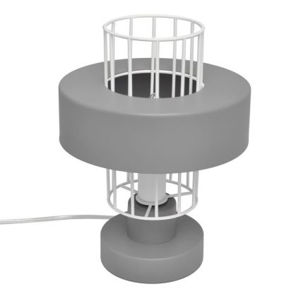 Lampă de masă VOLTA 1xE27/15W/230V gri