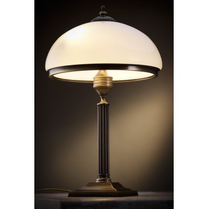 Lampă de masă ZEUS 2xE14/60W/230V Jupiter 626 ZU G