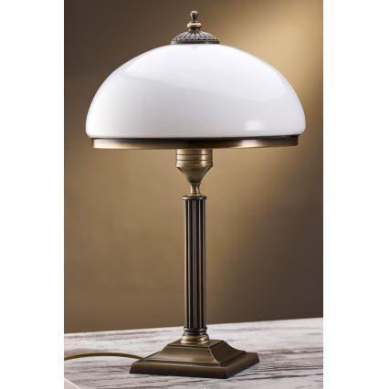 Lampă de masă ZEUS 2xE14/60W/230V Jupiter 626 ZU G