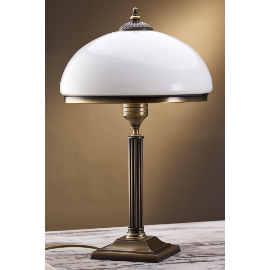 Lampă de masă ZEUS 2xE14/60W/230V Jupiter 626 ZU G