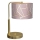 Lampă de masă ZIGGY 1xE27/60W/230V roz/aurie
