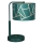 Lampă de masă ZIGGY 1xE27/60W/230V verde/aurie