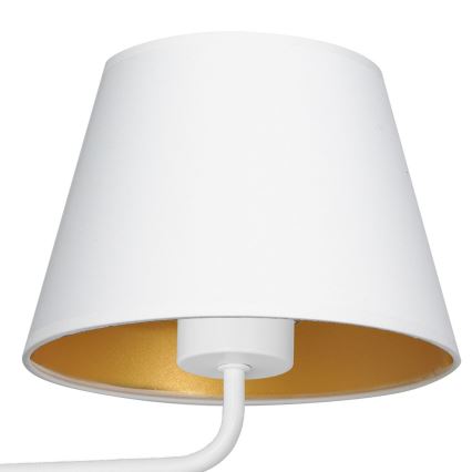 Lampă de perete ARDEN 1xE27/60W/230V alb/auriu