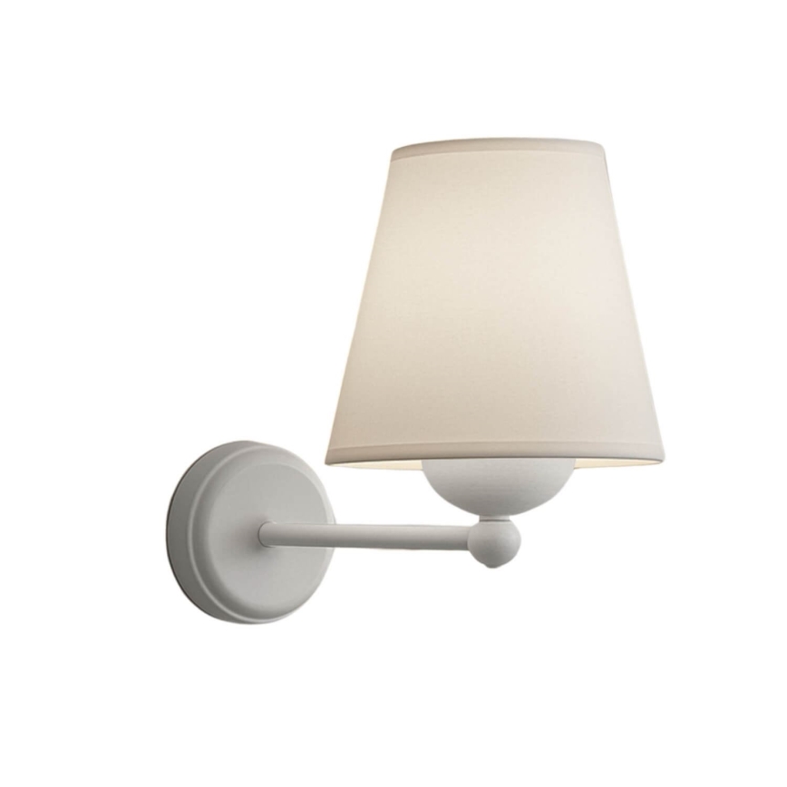 Lampă de perete ASPARAGUS 1xE27/40W/230V albă