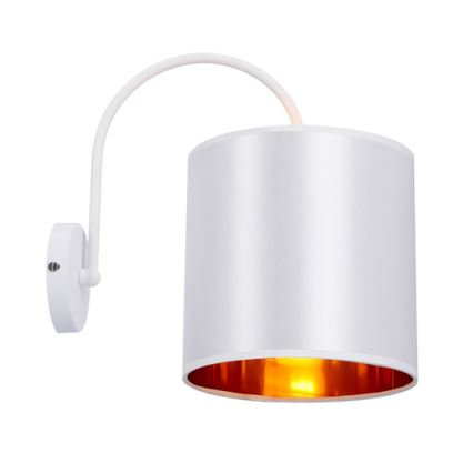 Lampă de perete ATLANTA 1xE27/40W/230V alb