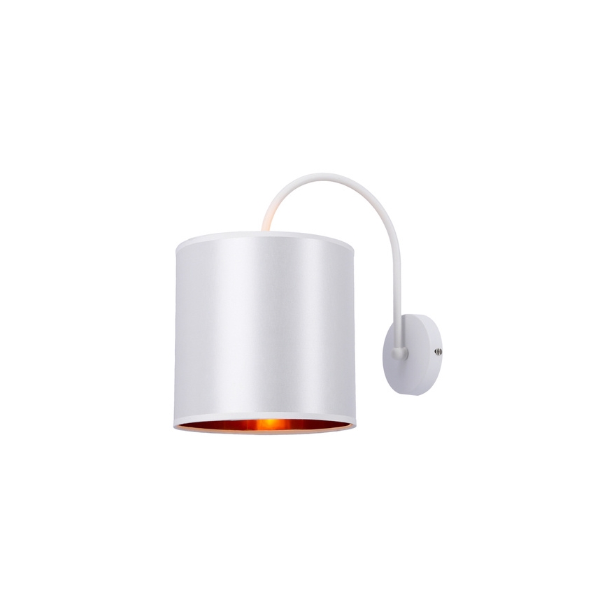 Lampă de perete ATLANTA 1xE27/40W/230V alb