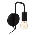 Lampă de perete Atmosphera KELI 1xE27/40W/230V negru
